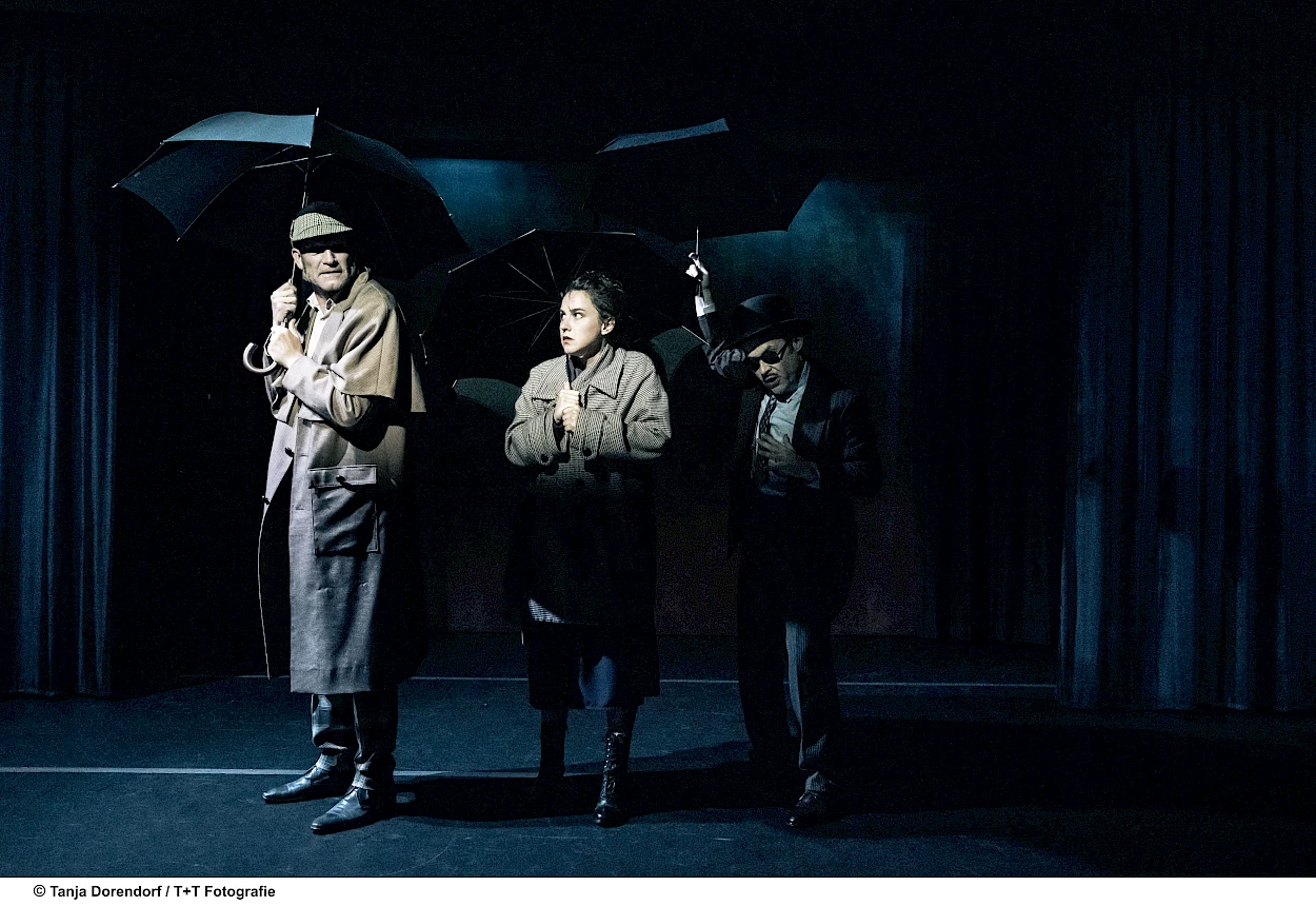 Fritz Fenne, Mia Lüscher, Michael von Burg