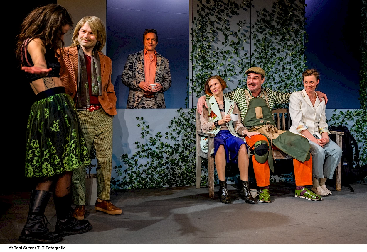 Dinge, die ich sicher weiss, Theater Kanton Zürich, Katharina von Bock, Michael von Burg, Axel Julius Fündeling, Mia Lüscher, Pit-Arne Pietz, Miriam Wagner | Toni Suter